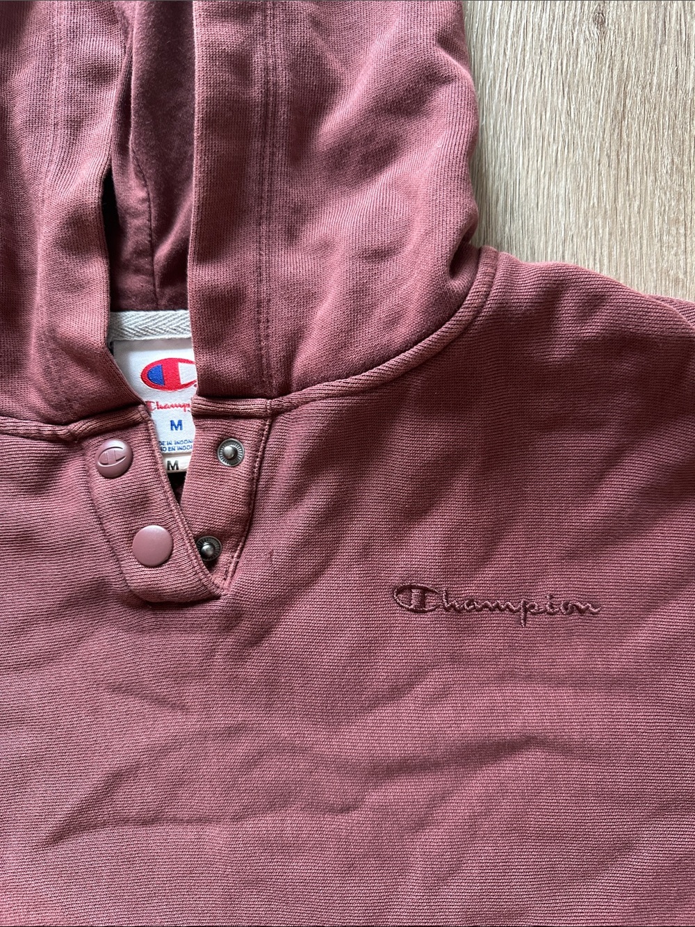 Champion Women’s Cropped Hoodie Sweater - Dusty Rose - Target